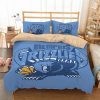 Memphis Grizzlies Duvet Cover and Pillowcase Set Bedding Set