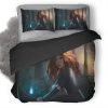 Merida Brave Movie Artwork Cg Duvet Cover and Pillowcase Set Bedding Set