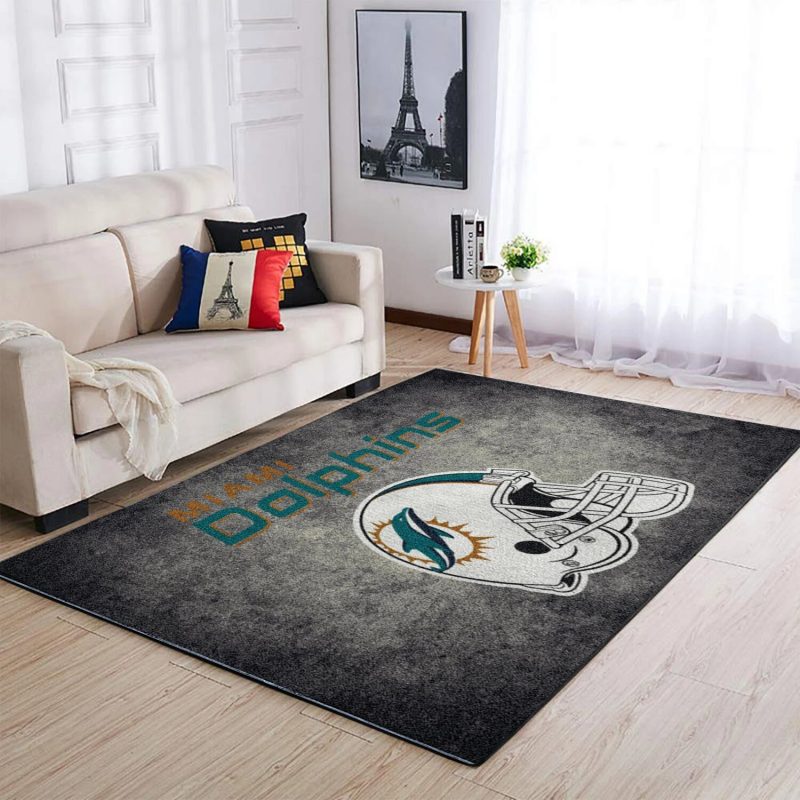 Miami Dolphins Carpet Living Room Rugs