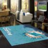 Miami Dolphins Deandanecerse Carpet Living Room Rugs