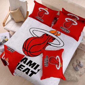 Miami heat Duvet Cover and Pillowcase Set Bedding Set 949