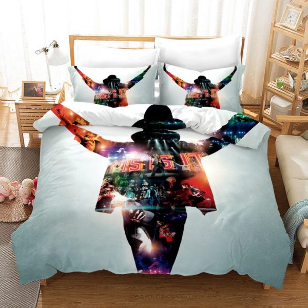 Michael Jackson 1 Duvet Cover and Pillowcase Set Bedding Set