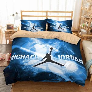 Michael Jordan 3 Duvet Cover and Pillowcase Set Bedding Set