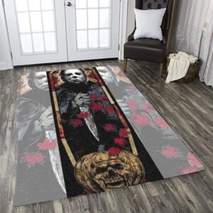 Michael Myers Horror Living Room Rugs Carpet 10