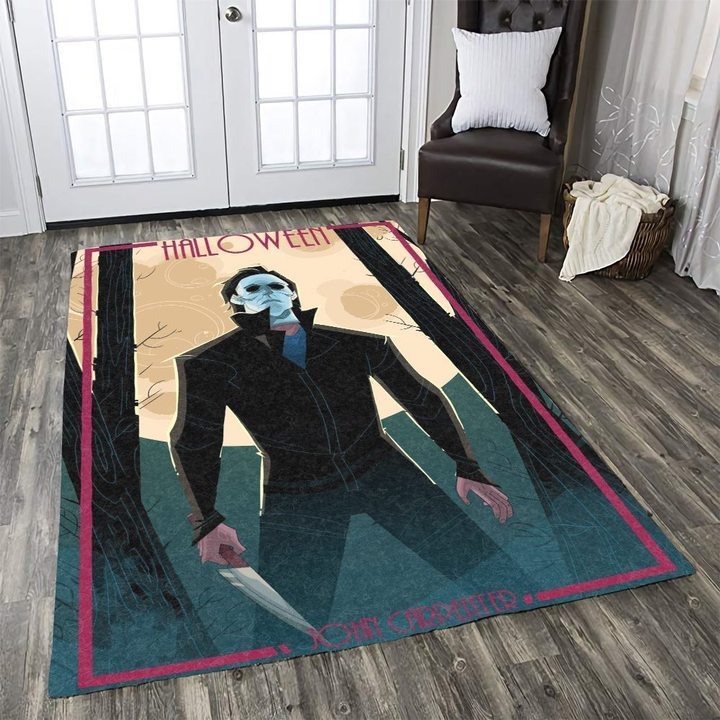 Michael Myers Horror Living Room Rugs Carpet