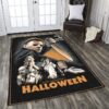 Michael Myers Horror Living Room Rugs Carpet 2