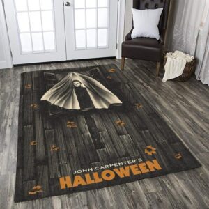 Michael Myers Horror Living Room Rugs Carpet 3