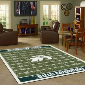 Michigan State Carpet Living Room Rugs 1