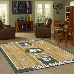 Michigan State Carpet Living Room Rugs