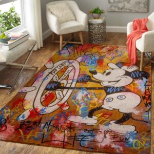 Mickey Disney Living Room Rugs Carpet 4