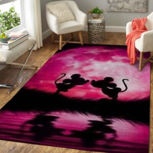 Mickey Disney Michael Myers Horror Living Room Rugs Carpe 1