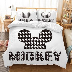 Mickey Minnie Mouse 229 Duvet Cover and Pillowcase Set Bedding Set