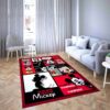 Mickey Mouse and funny pictures Living Room Rug Carpet