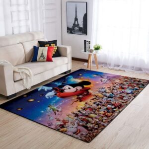 Mickey Party Disney Living Room Rug Carpet