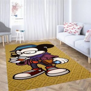 Micky mouse carpet living room rugs