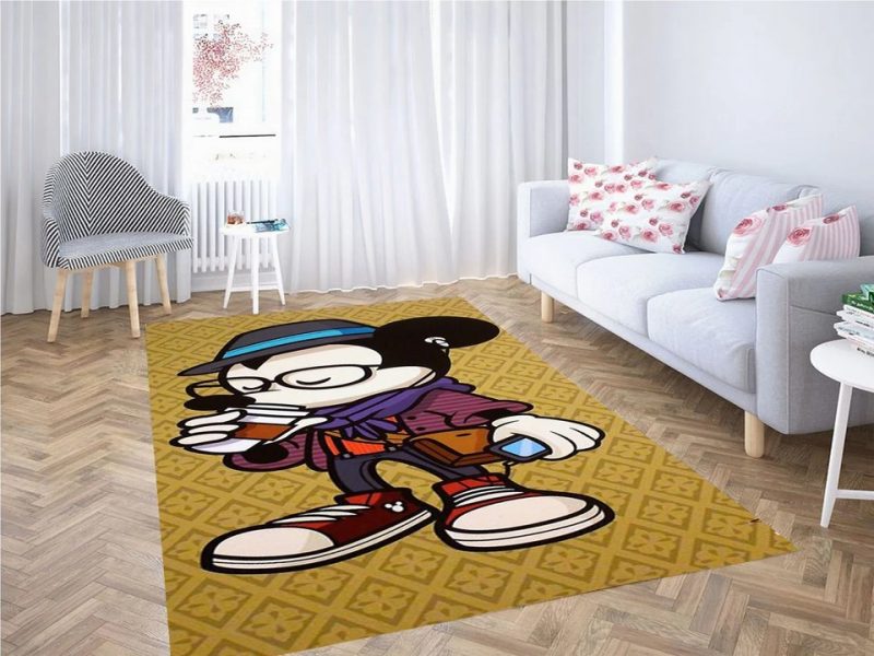 Micky mouse carpet living room rugs