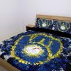Milwaukee Brewers Duvet Cover and Pillowcase Set Bedding Set 1034