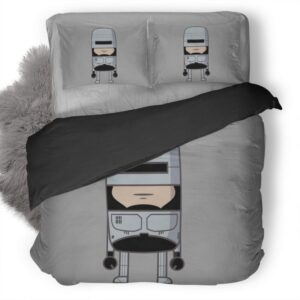 Mime Robocop Pl Duvet Cover and Pillowcase Set Bedding Set