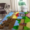 Minecraft Game Lovers Area Rug carpet