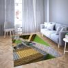 Minecraft steve game favorite Carpet Living Room Rugs 12
