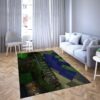 Minecraft steve game favorite Carpet Living Room Rugs 15