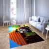 Minecraft steve game favorite Carpet Living Room Rugs 17