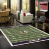 Minnesota Vikings Rug Team Home Field Carpet Living Room Rugs