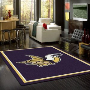 Minnesota Vikings Rug Team Spirit Carpet Living Room Rugs