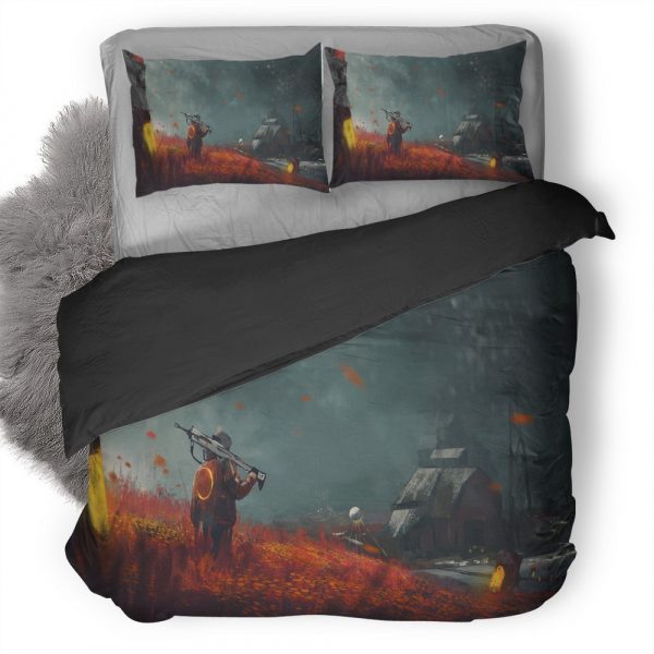 Missing Soldier Concept W3 Duvet Cover and Pillowcase Set Bedding Set