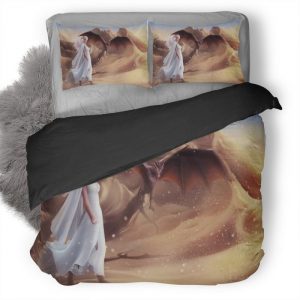 Mother Of Dragons Art 0M Duvet Cover and Pillowcase Set Bedding Set
