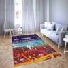 Motif Living Room Rug Carpet 1
