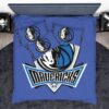 NBA Dallas Mavericks Duvet Cover and Pillowcase Set Bedding Set