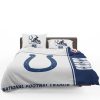 NFL Indianapolis Colts Duvet Cover and Pillowcase Set Bedding Set
