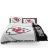 NFL Kansas City Chiefs Duvet Cover and Pillowcase Set Bedding Set
