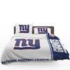 NFL New York Giants Duvet Cover and Pillowcase Set Bedding Set