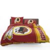 NFL Washington Redskins Duvet Cover and Pillowcase Set Bedding Set