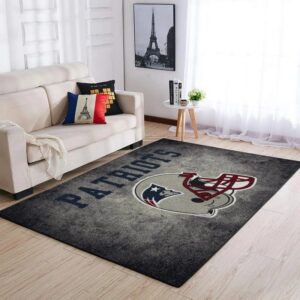 New England Patriots Carpet Living Room Rugs