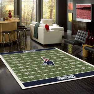 New England Patriots Nfl Carpet Living Room Rugs 4