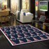 New England Patriots Repeat Carpet Living Room Rugs