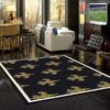 New Orleans Saints Repeat Carpet Living Room Rugs