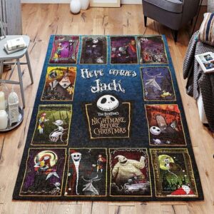 Nightmare Before Christmas Living Room Rugs Carpet 17