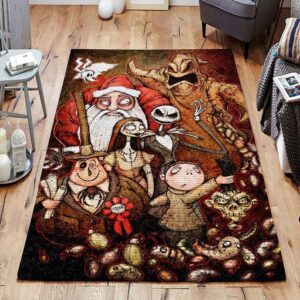 Nightmare Before Christmas Living Room Rugs Carpet 18