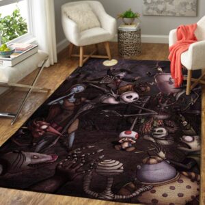 Nightmare Before Christmas Living Room Rugs Carpet 7