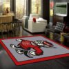 North Carolina State Rug Team Spirit Gray Carpet Living Room Rugs