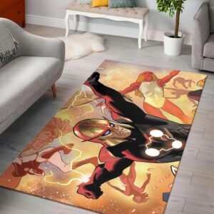 Nova corps marvel superhero rug living room carpet