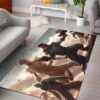 Nova corps marvel superhero rugs living room carpet