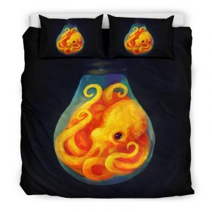 Octopus Duvet Cover and Pillowcase Set Bedding Set