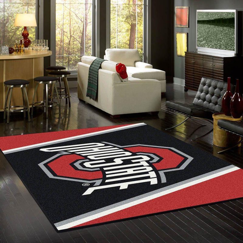 Ohio State Rug Team Spirit Alt Carpet Living Room Rugs