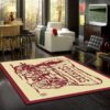 Oklahoma Football Carpet Living Room Rugs