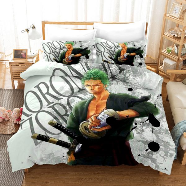One Piece 12 Duvet Cover and Pillowcase Set Bedding Set